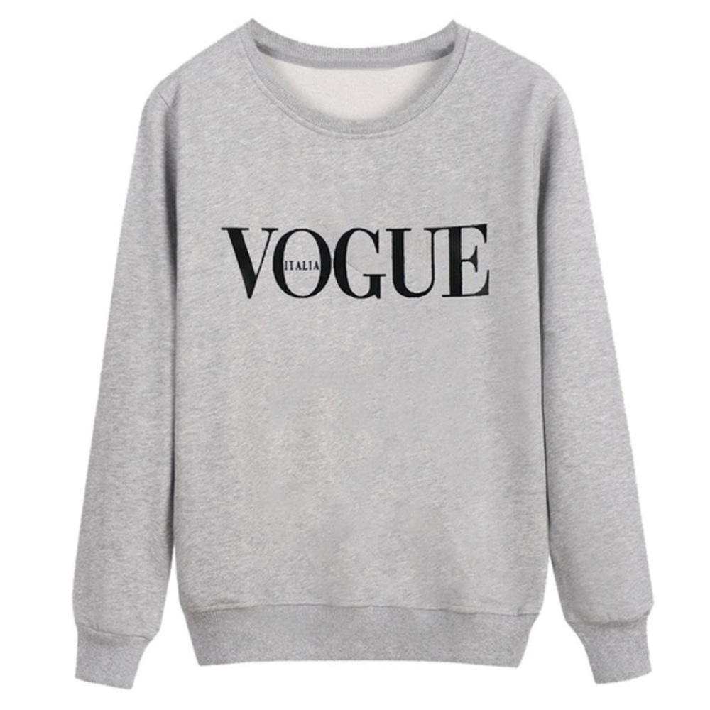 VOGUE Crewneck Sweater
